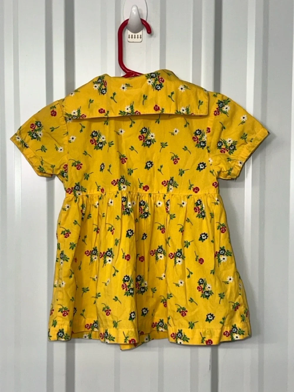 Vintage Gymboree Country Meadows Dress Rainbow Tag Cottagecore Floral Infant